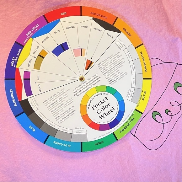 Lapis A-Line Pink Skirt with Whimsical Purse Pattern Full and Lined Size Large - Picture 11 of 11